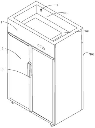 一种能够提高空间利用率的双通冰箱的制作方法