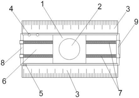 一种建筑施工管理用便于携带的建筑测量装置的制作方法