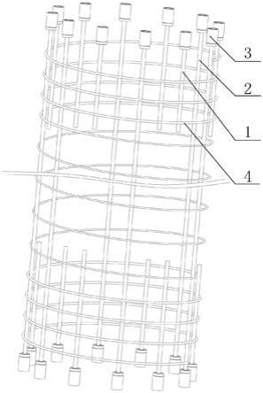 一种混凝土预制桩及其钢筋笼的制作方法