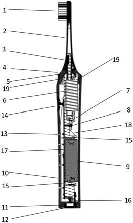 一种电动牙刷的制作方法