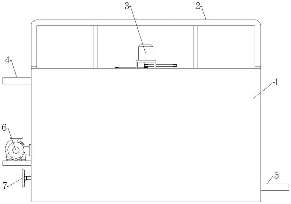 一种矿井水曝气装置的制作方法