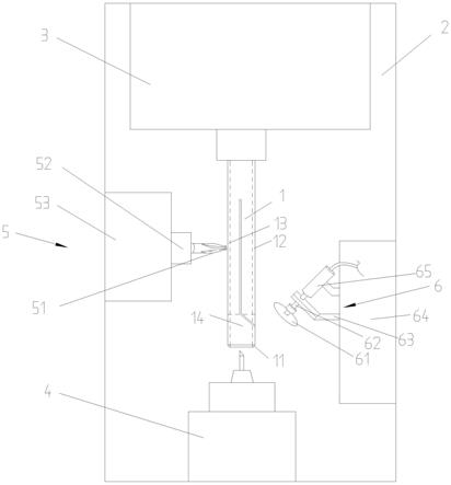 一种电子接插件的斜槽切割装置的制作方法