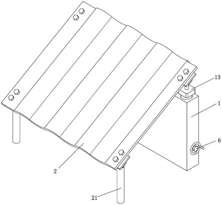 一种仿古建筑斜坡屋面现浇混凝土模板安装结构的制作方法