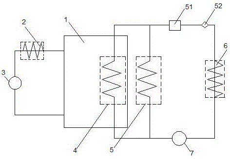 一种制冷产品用的冷凝系统的制作方法