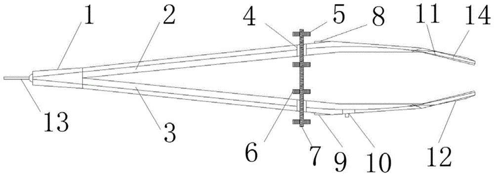 一种电子元器件测试夹具的制作方法