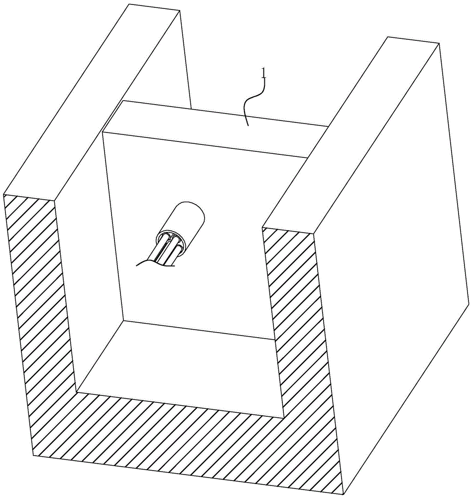 一种电缆沟防火结构的制作方法