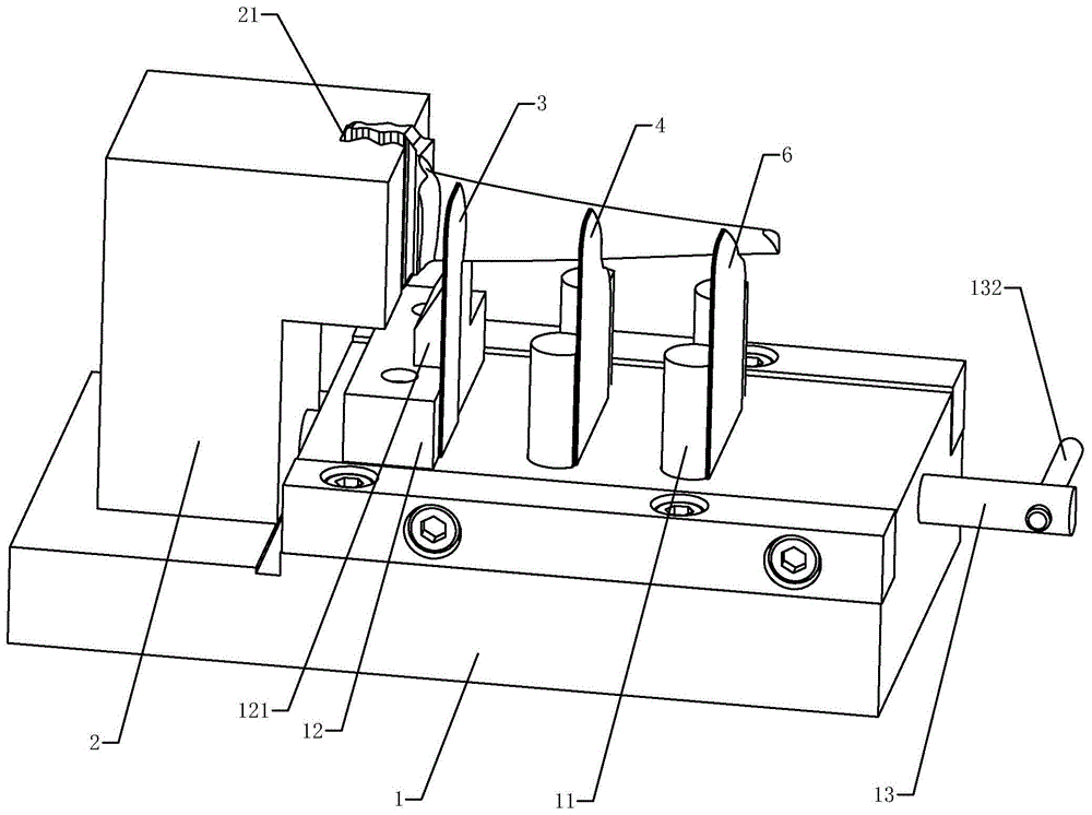 一种燃气轮机叶片形面测具的制作方法