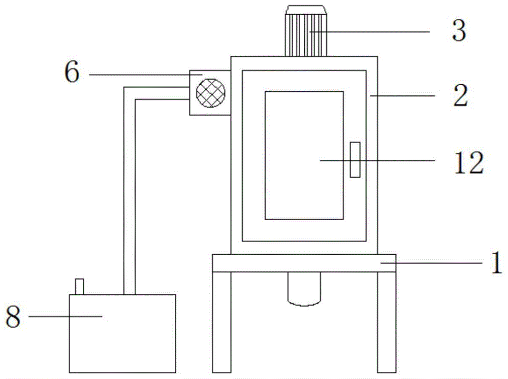 一种高强度塑料包装制品用干燥机的制作方法