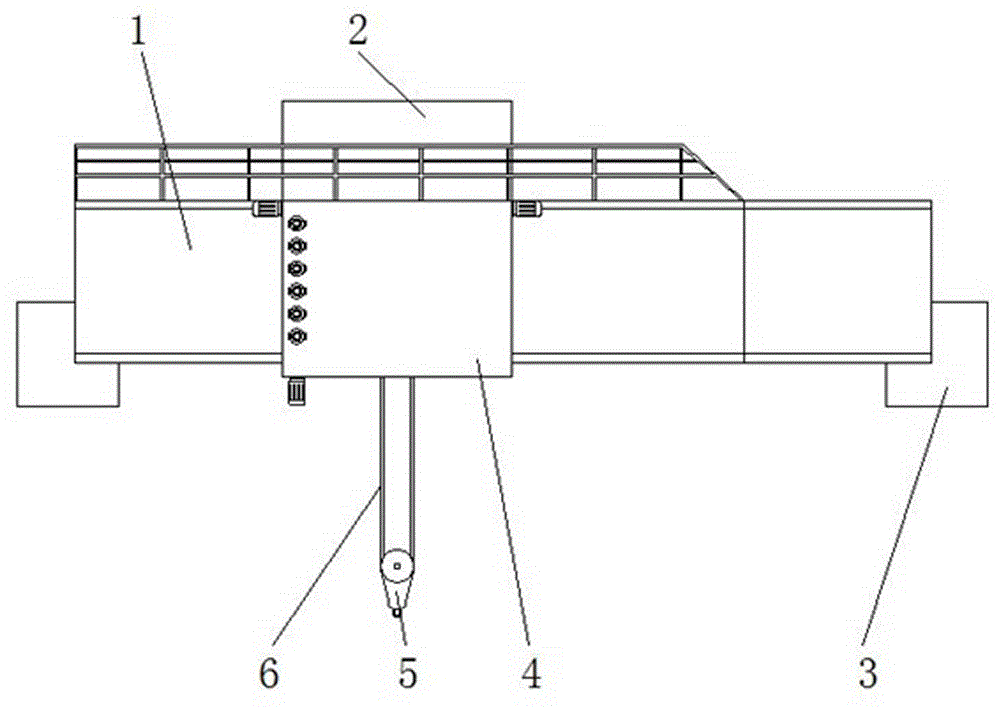 一种吊钩桥式起重机包裹式表面处理装置的制作方法