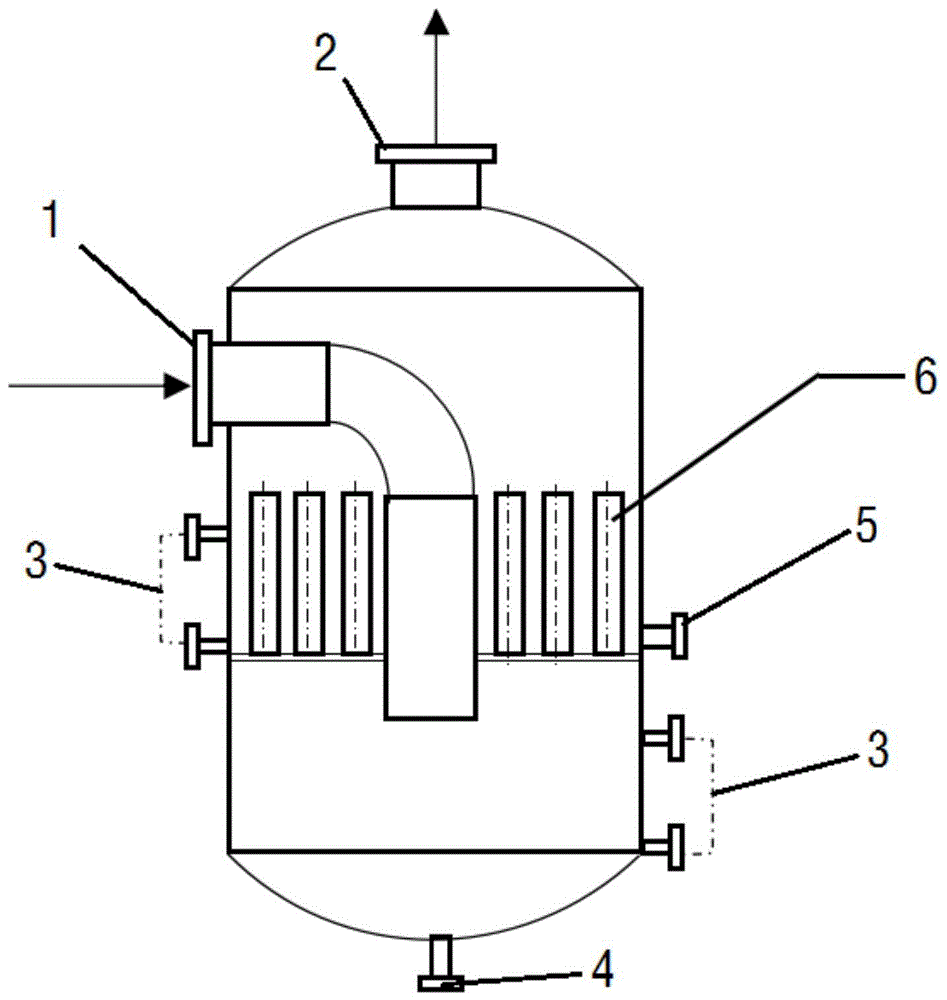 一种用于过氧化氢生产装置的氧化尾气分离罐的制作方法