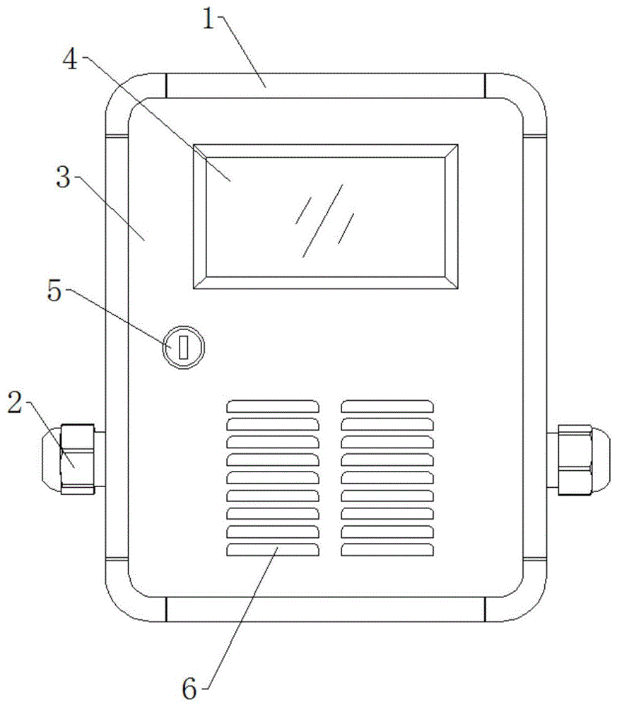 一种智能型防强拆窃电电表箱的制作方法