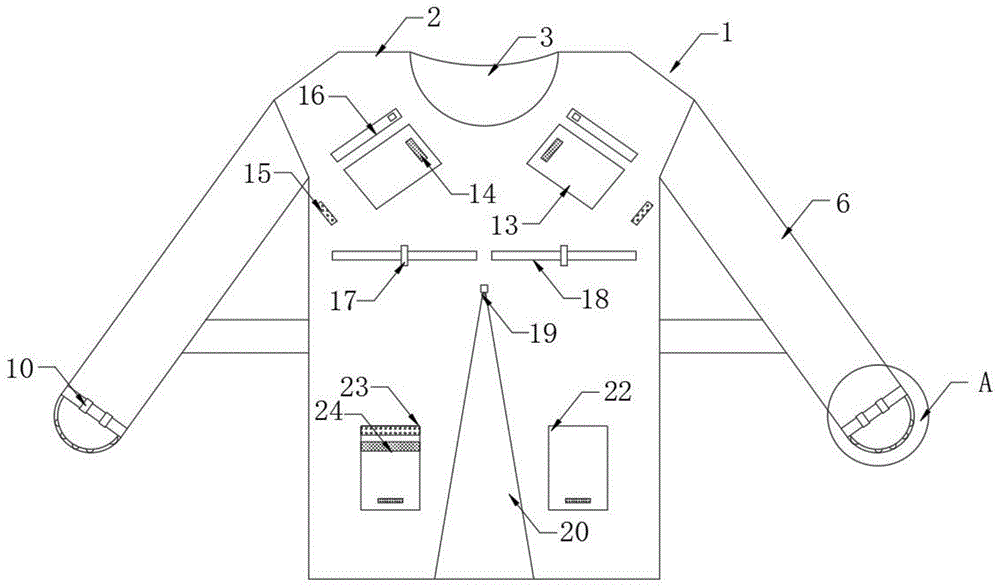 医用防拔管反穿约束服的制作方法