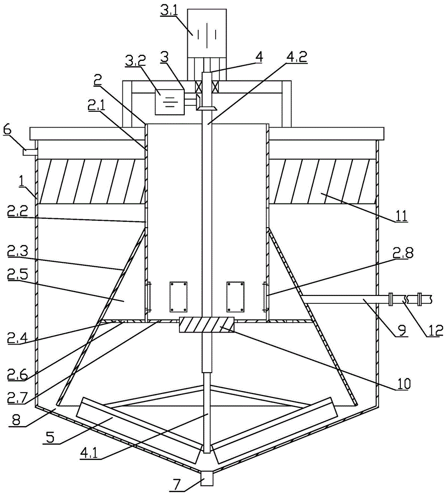 一种沉降槽的制作方法