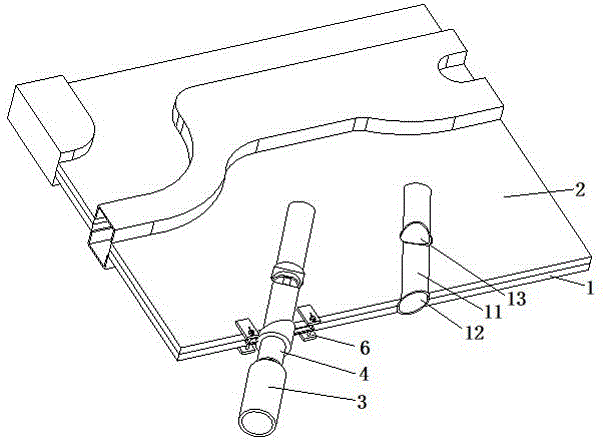 一种燃料电池金属双极板插入式巡检结构的制作方法