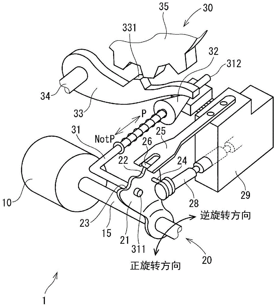 换挡挡位控制装置的制作方法