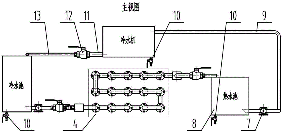 一种用于生产金属加工液的冷却装置的制作方法