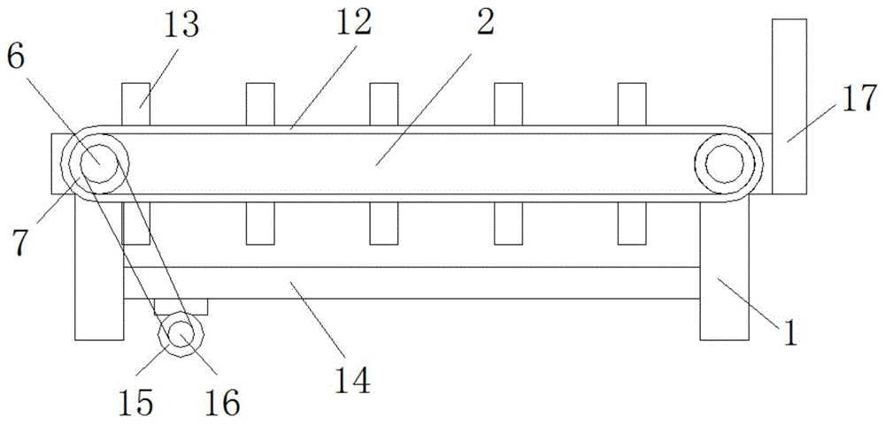 一种母线生产线的母线夹送装置的制作方法
