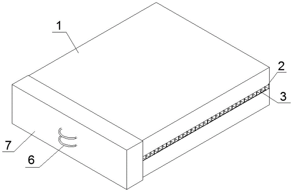 一种多路数字量采集模块盒的制作方法