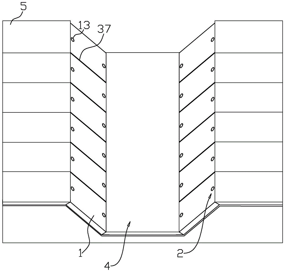 一种排洪渠结构的制作方法