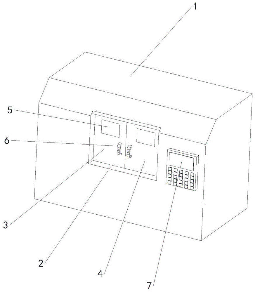 一种数控机床防护门的制作方法