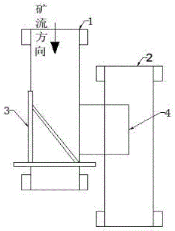一种低高差可变输送路径的胶带输送机平行转运结构的制作方法