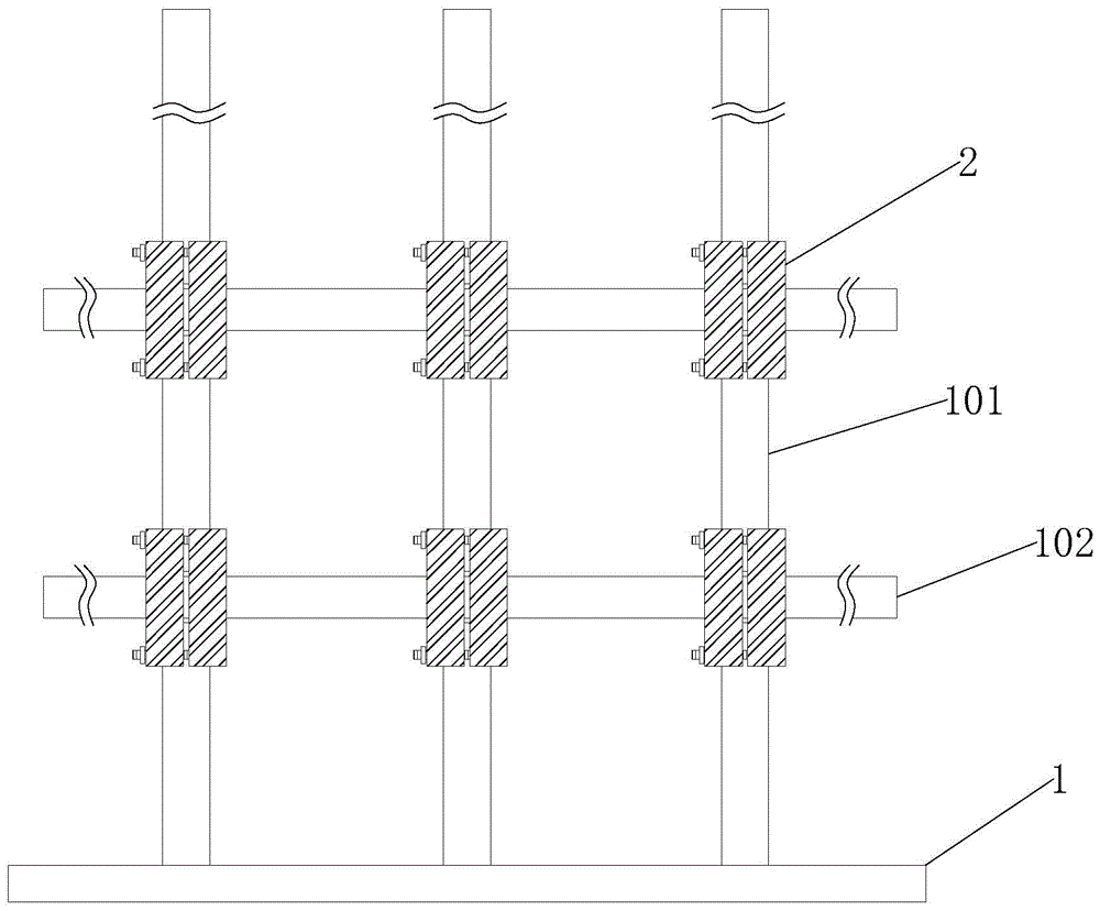 一种基于BIM的预制一体化灵活调节式的组合支架的制作方法