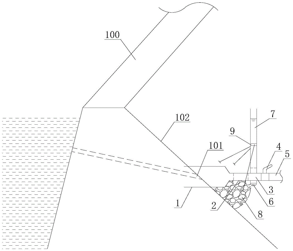 一种堤坝管涌观测器的制作方法