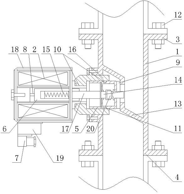 一种空气炮用快速释放阀的制作方法