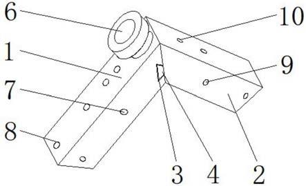 一种冰柜门角码的制作方法