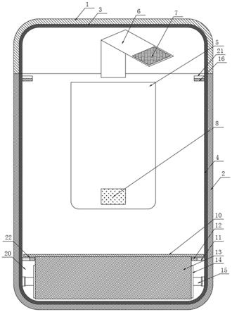 一种防护型化纤制文件包的制作方法