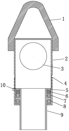 一种钻孔引水卸压蘑菇头的制作方法