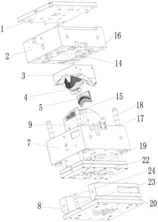 照明灯的反射器壳体注塑模具的制作方法