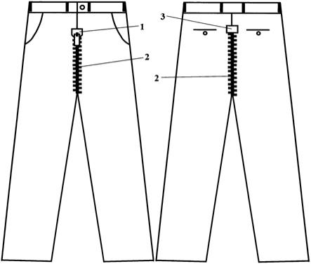 方便裤的制作方法