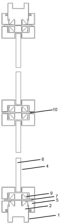 一种钢模块玻璃隔断系统的制作方法