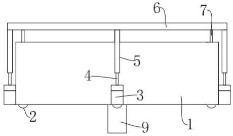 一种开关柜电气自动化设备的支撑装置的制作方法