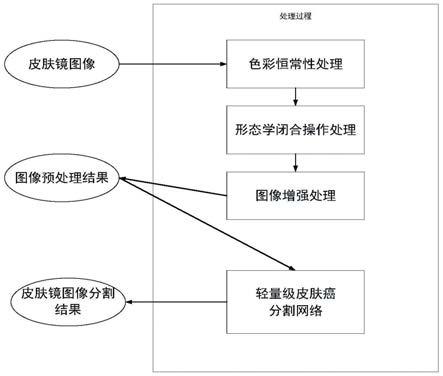 一种黑色素癌图像的分割方法及网络