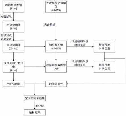 基于考虑点扩散函数效应的时空超分辨率映射