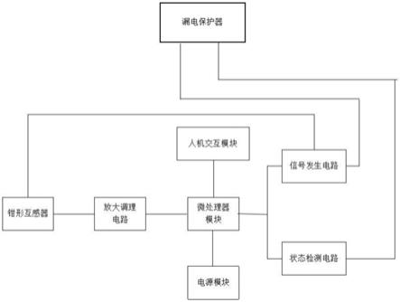 便携式漏电保护器检测仪的制作方法