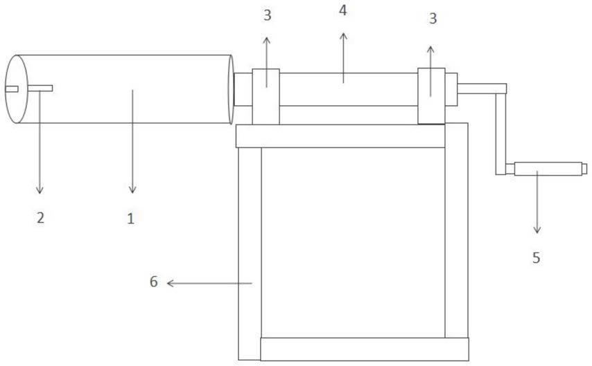 拉线铁丝圈制作器的制作方法