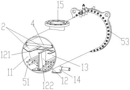 满液式换热器、冷水机组的制作方法