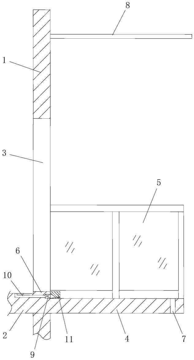 风干式建筑阳台的制作方法