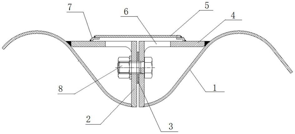 一种预制装配式可调钢波纹管涵连接结构的制作方法