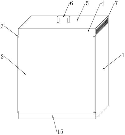 一种防尘用控制箱的制作方法