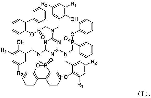 一种三聚氰胺基含氮磷化合物及制法和应用及其阻燃环氧树脂组合物的制作方法