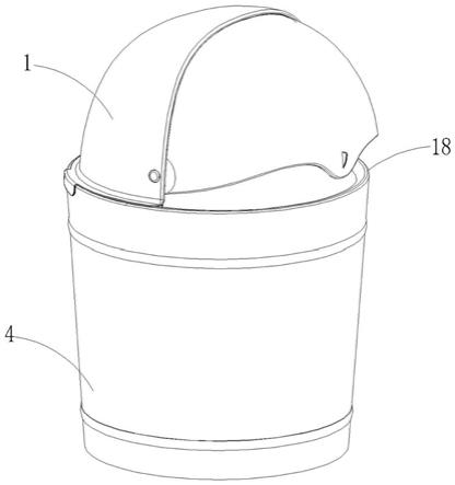 一种伸缩式桶盖及足浴器的制作方法