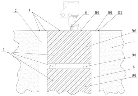 一种空气锤安装减震防护装置的制作方法