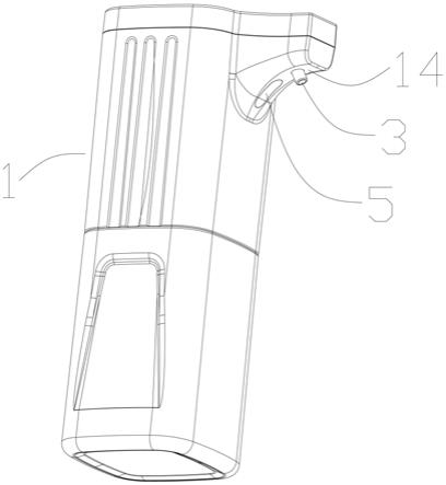 一种红外感应自动喷射皂液制泡器的制作方法