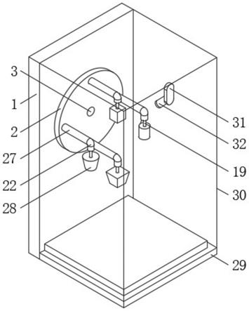 一种具有灯光氛围调节功能的艺术品展示架的制作方法