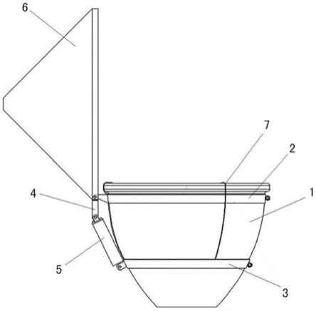 一种晒缸自动翻盖装置的制作方法
