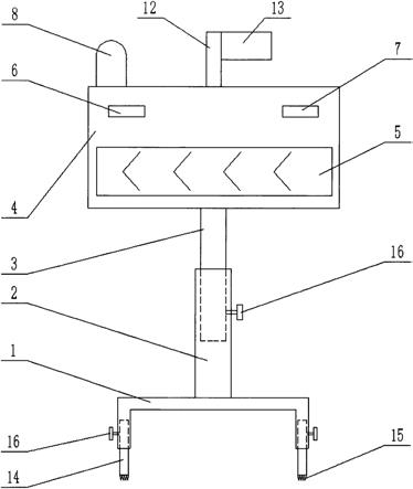 一种公路施工警示装置的制作方法